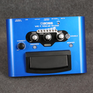 Boss VE-1 Vocal Echo Pedal - 2nd Hand (165952)